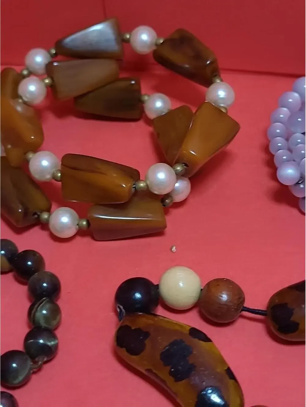 20 Vintage-Now Stretchable Beaded Bracelets